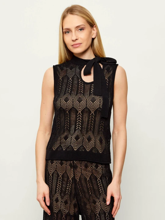 Zdjęcie produktu Liu Jo Top | Slim Fit czarny