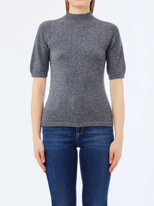 Zdjęcie produktu Liu Jo Top With Micro-sequins szary