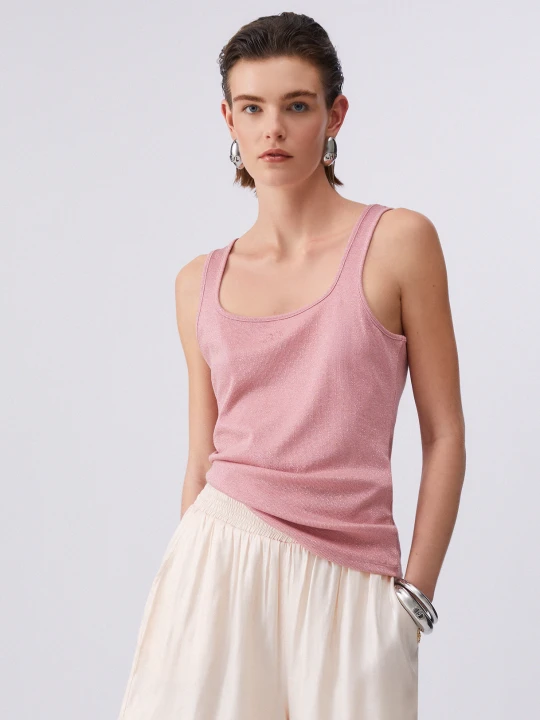 Zdjęcie produktu Liu Jo Top With Monogram Logo różowy