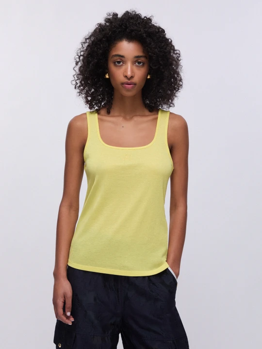 Zdjęcie produktu Liu Jo Top With Monogram Logo żółty