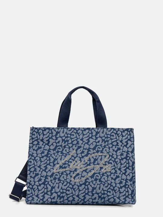 Zdjęcie produktu Liu Jo torebka shopper damska jeansowa granatowy
