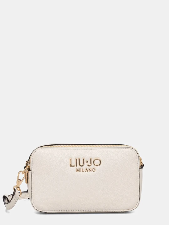 Zdjęcie produktu Liu Jo torebka crossbody damska z imitacji skóry beżowy
