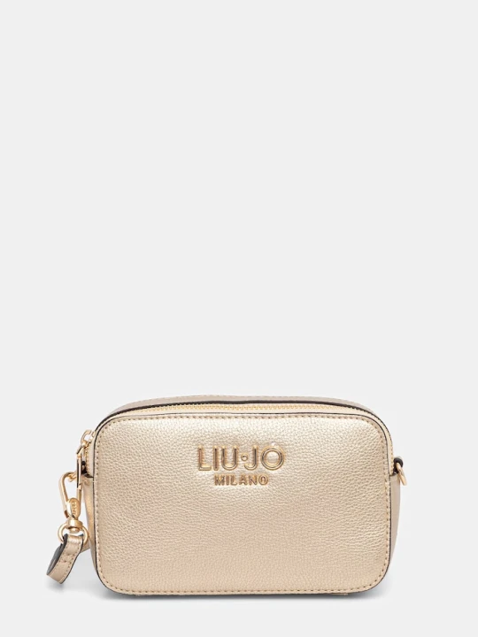 Zdjęcie produktu Liu Jo torebka crossbody damska z imitacji skóry złoty