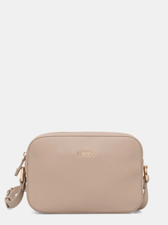 Zdjęcie produktu Liu Jo torebka crossbody damska z imitacji skóry beżowy