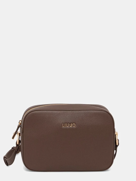 Zdjęcie produktu Liu Jo torebka crossbody damska z imitacji skóry brązowy