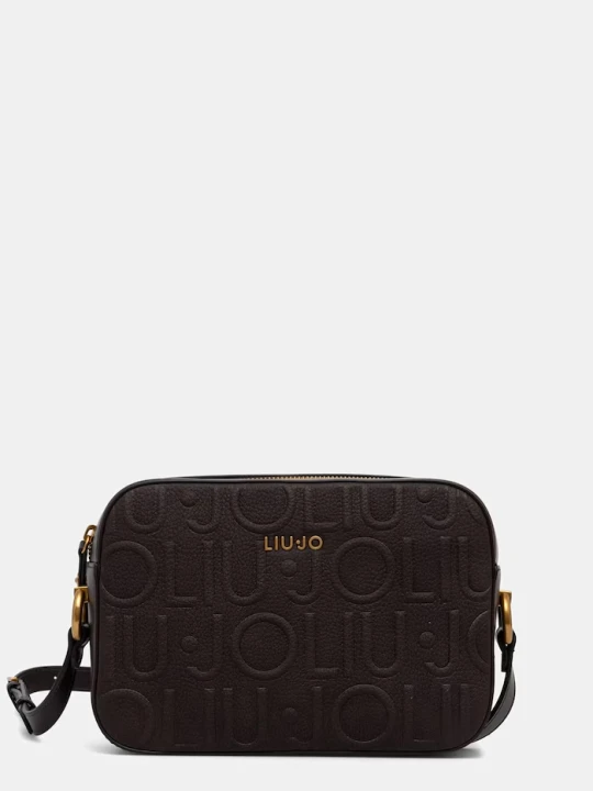 Zdjęcie produktu Liu Jo torebka crossbody damska z imitacji skóry brązowy