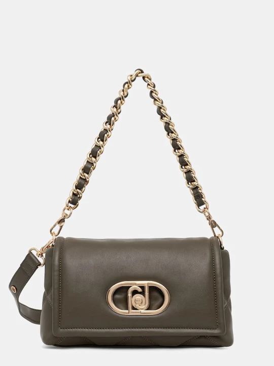 Zdjęcie produktu Liu Jo torebka crossbody damska z imitacji skóry zielony
