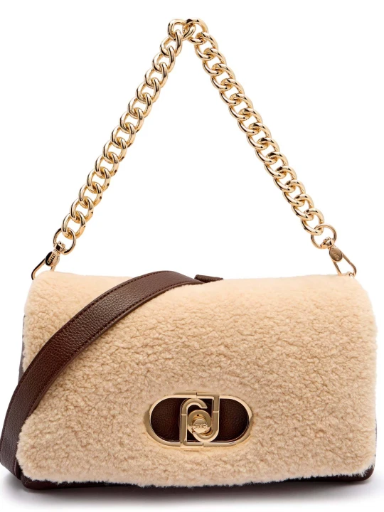 Zdjęcie produktu Liu Jo Torebka na ramię LAPUFFY | shearling brązowy
