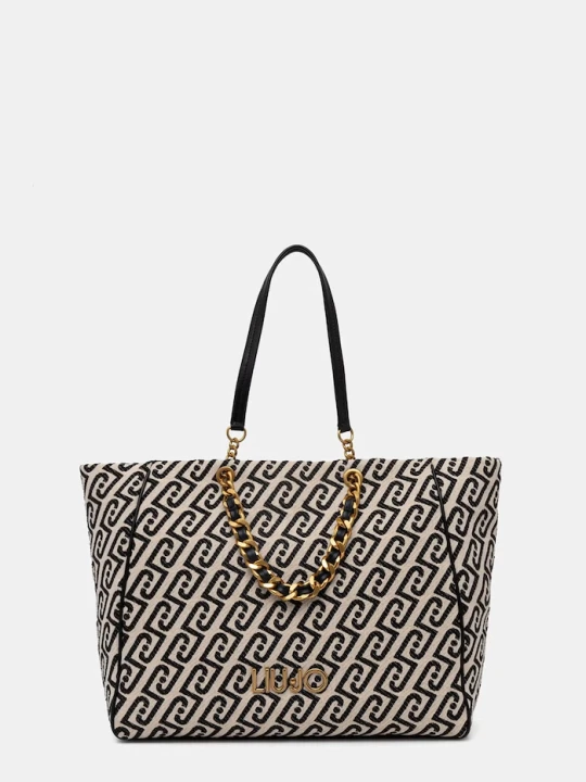Zdjęcie produktu Liu Jo torebka shopper damska beżowy