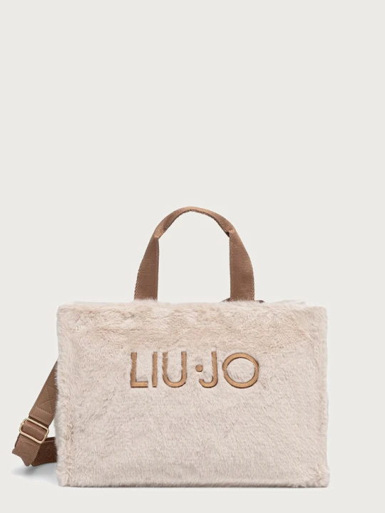 Zdjęcie produktu Liu Jo torebka shopper damska beżowy