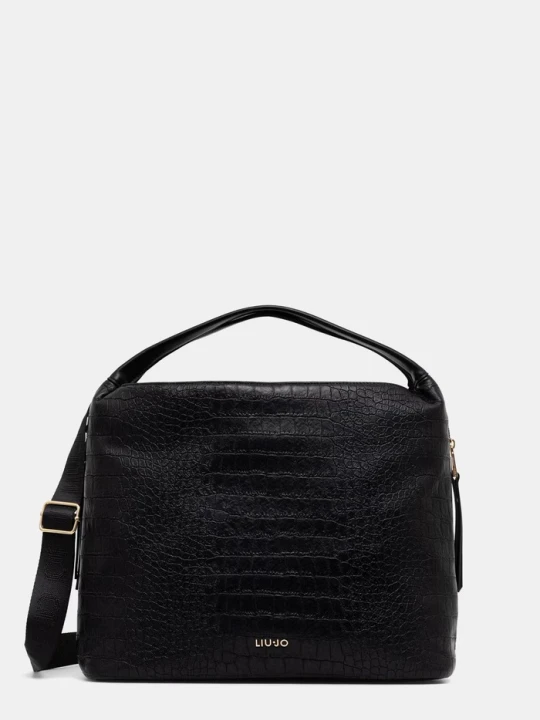 Zdjęcie produktu Liu Jo torebka shopper damska z imitacji skóry czarny