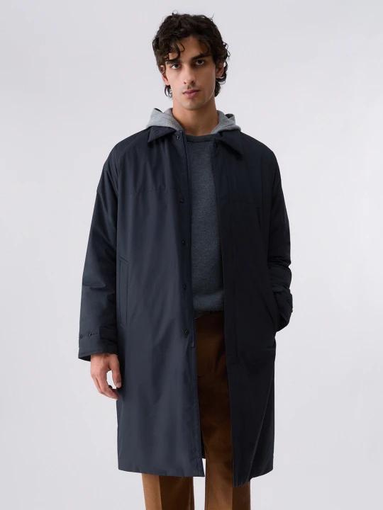 Zdjęcie produktu Liu Jo Trench Coat Long Padded Dark Blue