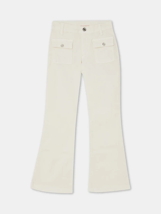 Zdjęcie produktu Liu Jo Trousers In Cotton Butter