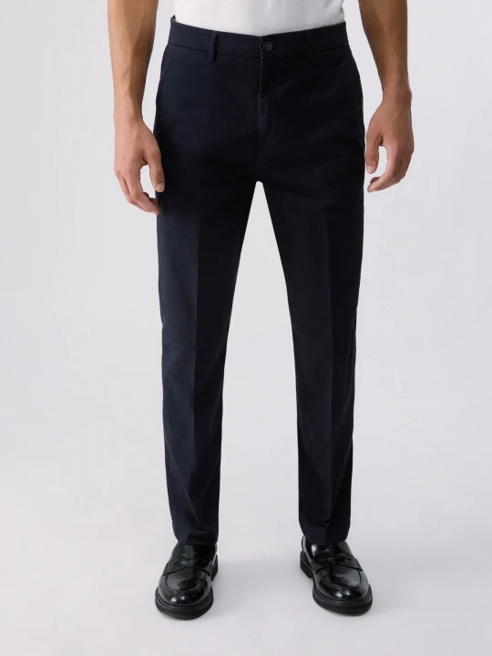 Zdjęcie produktu Liu Jo Trousers Tapered Fit Dark Blue