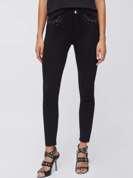 Zdjęcie produktu Liu Jo Trousers With Rhinestones