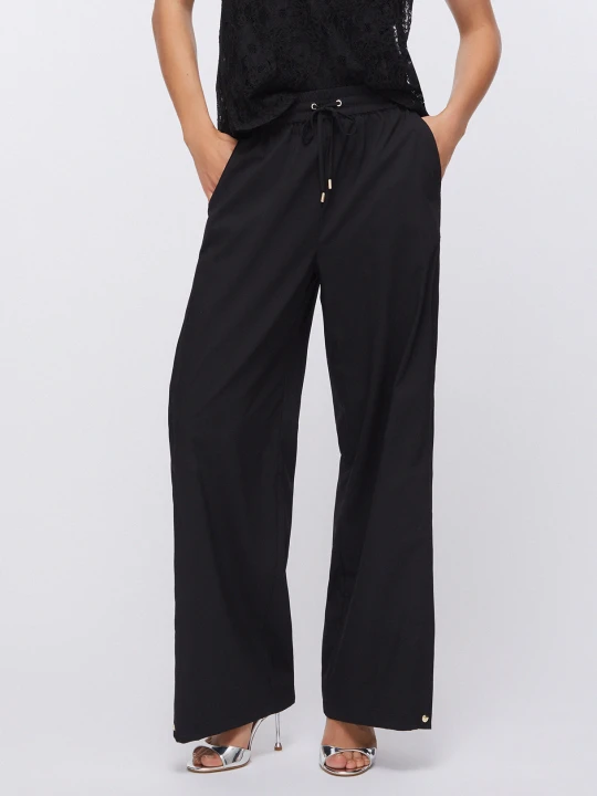 Zdjęcie produktu Liu Jo Trousers With Slit Details czarny