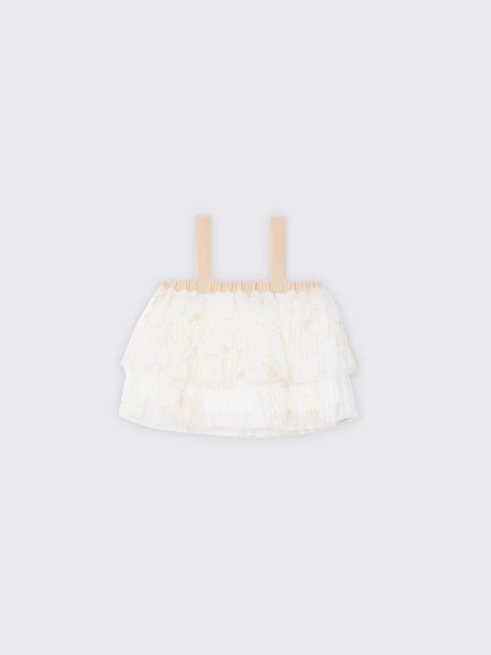 Zdjęcie produktu Liu Jo Tulle Top biały