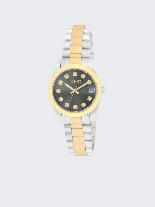 Zdjęcie produktu Liu Jo Watch Two-tone In Steel With Crystals srebrny