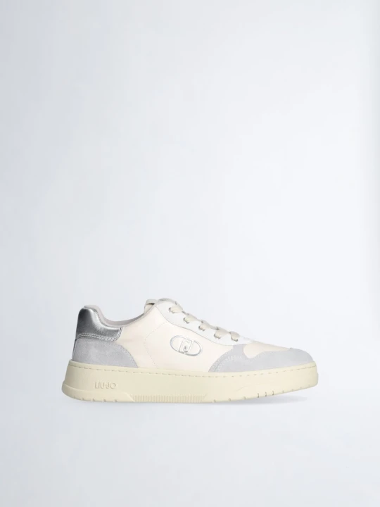 Zdjęcie produktu Liu Jo Two-tone Suede Sneakers szary