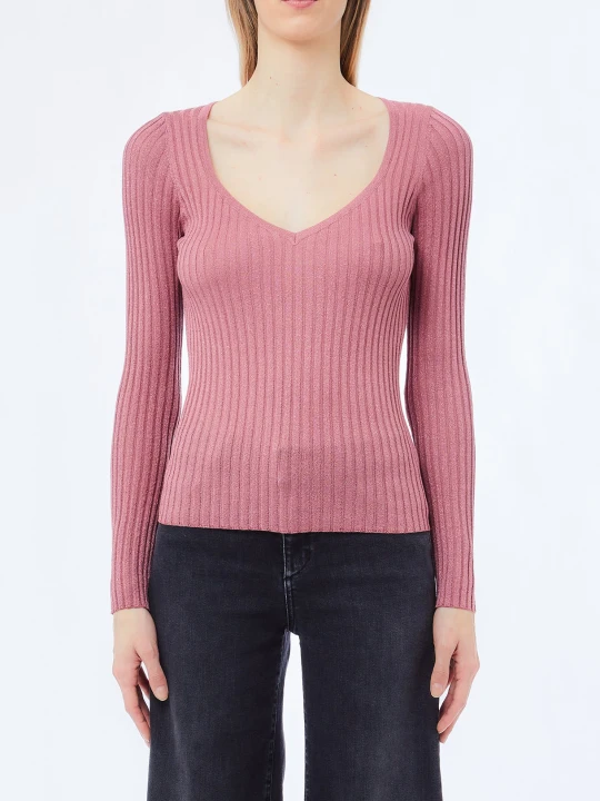 Zdjęcie produktu Liu Jo V-neck Jumper różowy