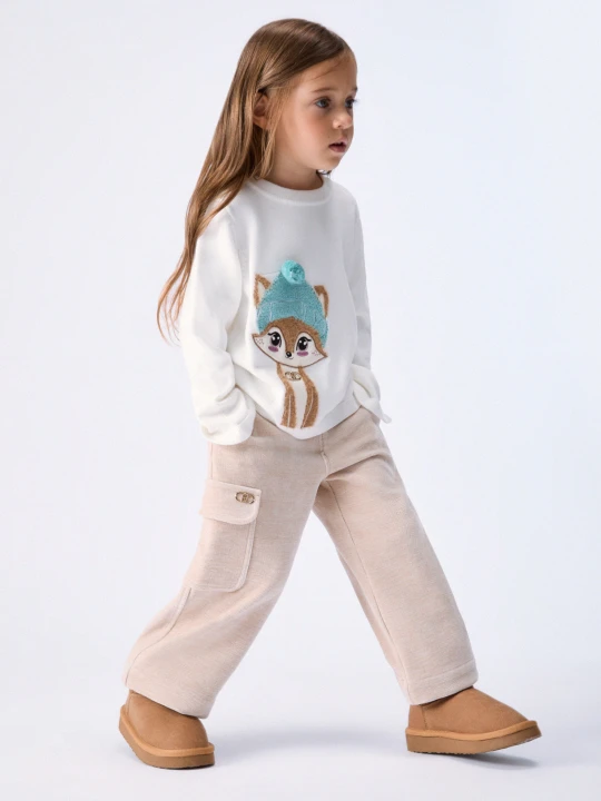 Zdjęcie produktu Liu Jo Velvet Trousers beżowy