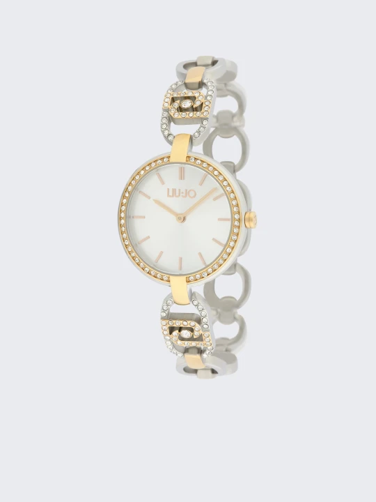 Zdjęcie produktu Liu Jo Watch With Branded Strap srebrny