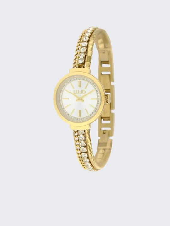 Zdjęcie produktu Liu Jo Watch With Diamantés złoty
