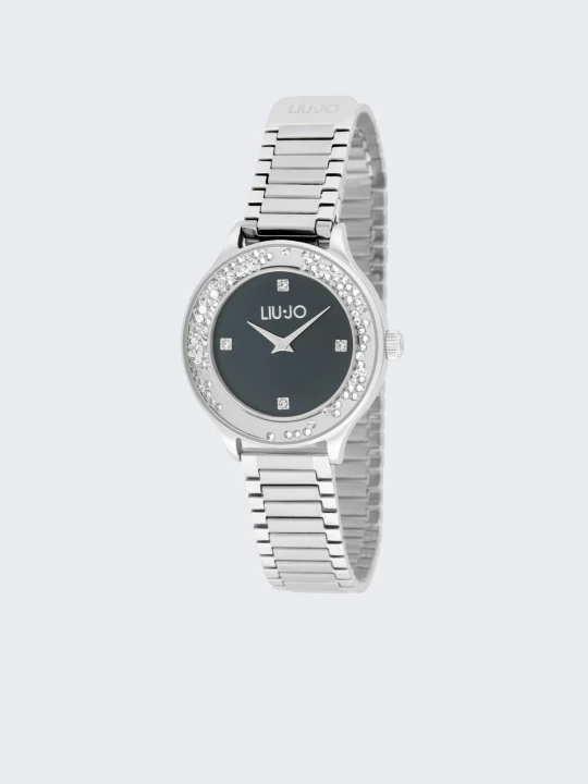 Zdjęcie produktu Liu Jo Watch With Diamantés czarny