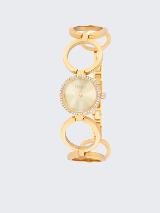 Zdjęcie produktu Liu Jo Watch With Diamantés złoty