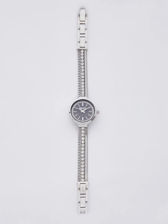 Zdjęcie produktu Liu Jo Watch With Diamantés srebrny