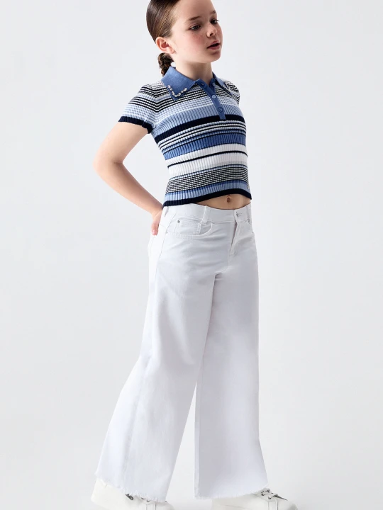 Zdjęcie produktu Liu Jo Wide-leg Trousers biały