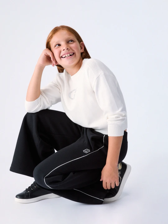 Zdjęcie produktu Liu Jo Wide Leg Trousers czarny