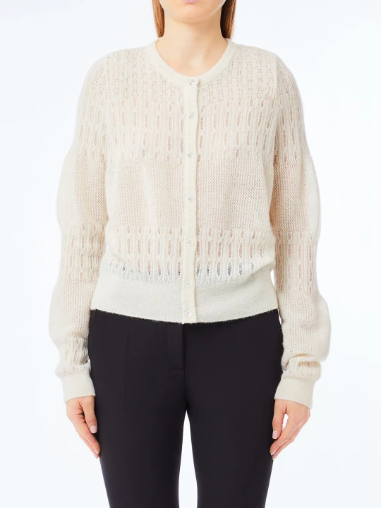 Zdjęcie produktu Liu Jo Wool And Alpaca Cardigan biały