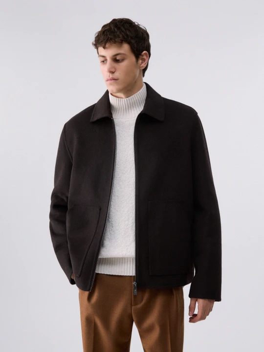 Zdjęcie produktu Liu Jo Wool Flannel Overshirt brązowy