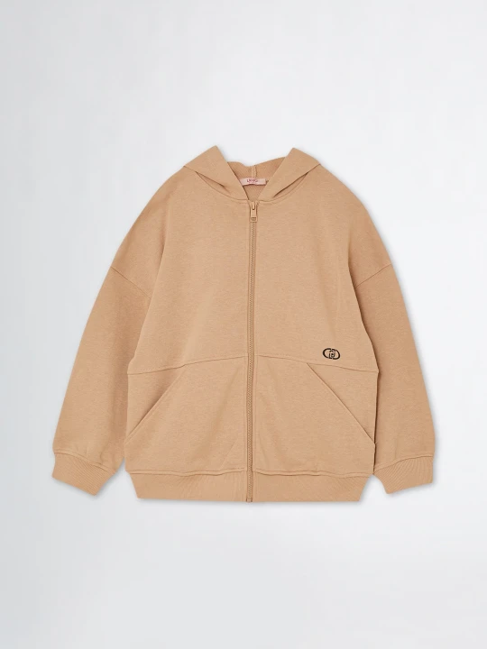 Zdjęcie produktu Liu Jo Zip-up Hoody beżowy