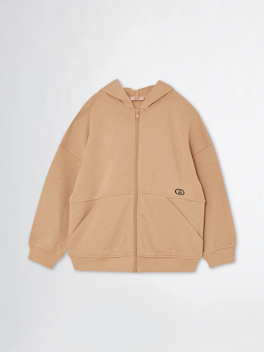 Zdjęcie produktu Liu Jo Zip-up Hoody beżowy