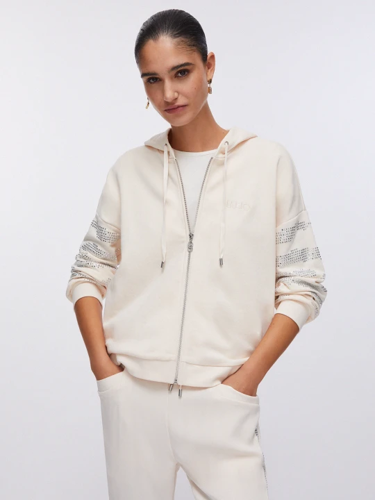 Zdjęcie produktu Liu Jo Zip-up Hoody Champagne