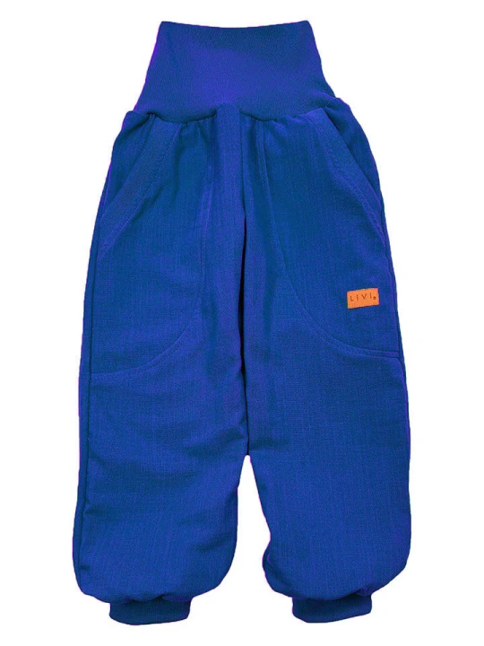 Zdjęcie produktu LiVi Spodnie "Musseline Royalblue" w kolorze niebieskim rozmiar: 116/122