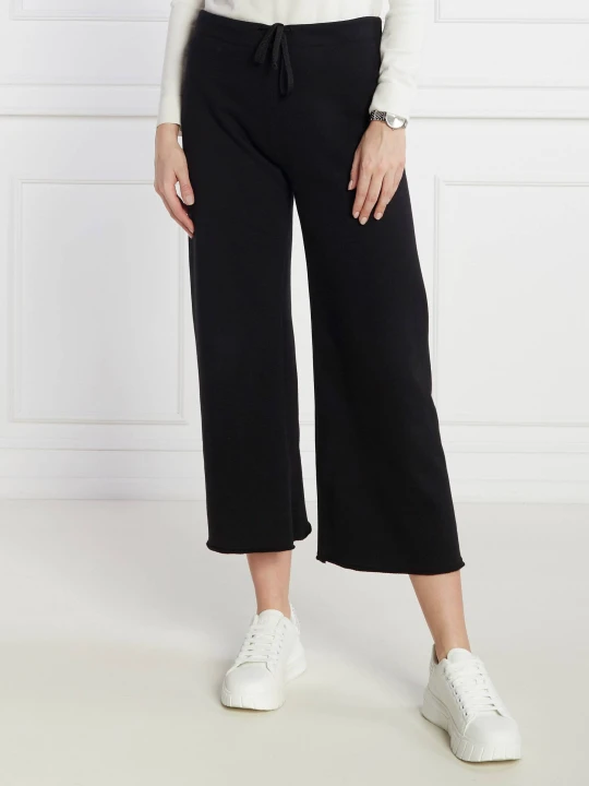 Zdjęcie produktu Liviana Conti Spodnie dresowe | Loose fit czarny