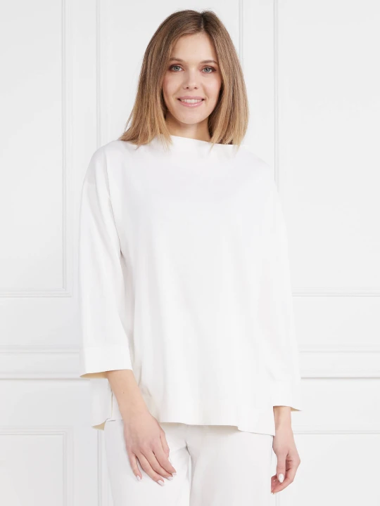 Zdjęcie produktu Liviana Conti Sweter | Regular Fit biały