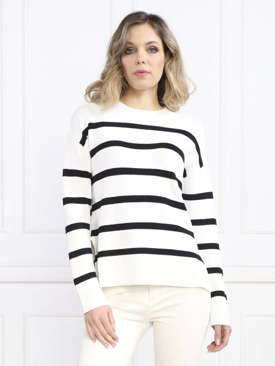 Zdjęcie produktu Liviana Conti Sweter | Regular Fit kremowy