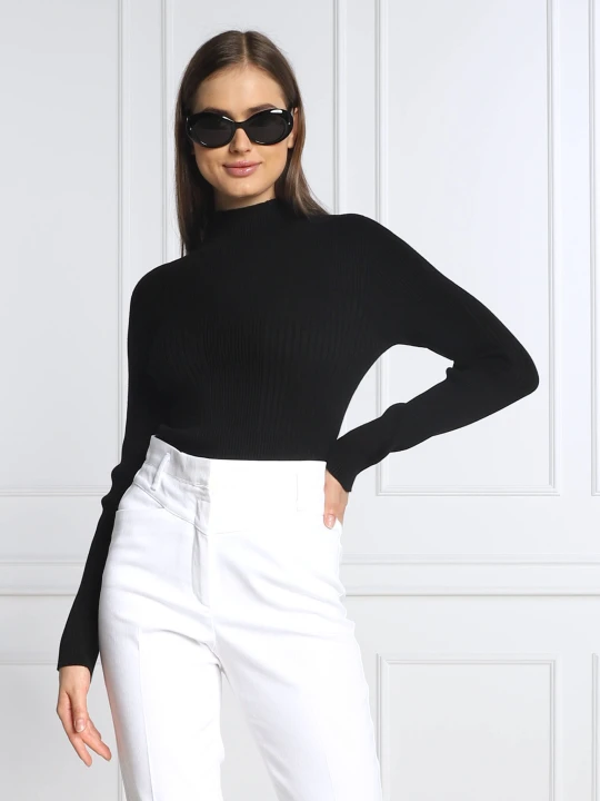 Zdjęcie produktu Liviana Conti Sweter | Slim Fit czarny