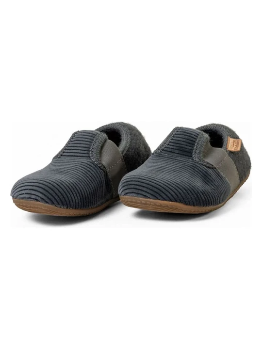 Zdjęcie produktu Living Kitzbühel Kapcie "Cord Comfort" w kolorze antracytowym rozmiar: 34