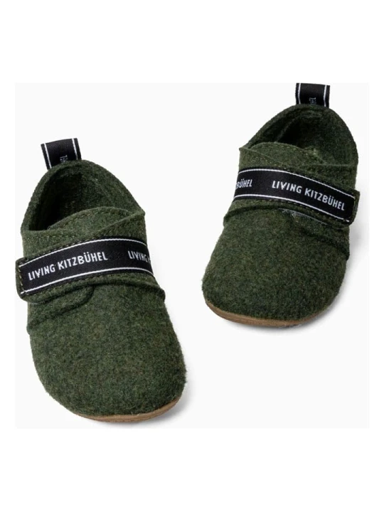 Zdjęcie produktu Living Kitzbühel Kapcie "Living Kitzbühel" w kolorze zielonym rozmiar: 37