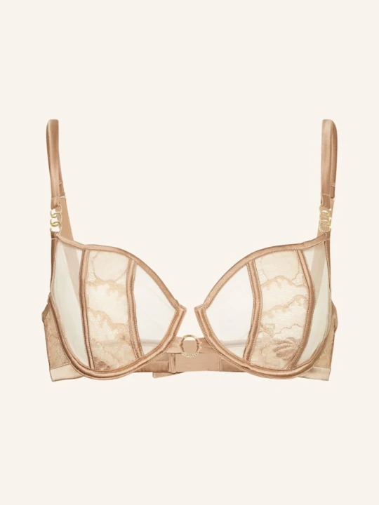 Zdjęcie produktu Livy Biustonosz Balkonetka Adorn Z Jedwabiu beige