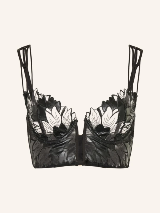 Zdjęcie produktu Livy Gorset Moonflower schwarz CZARNY