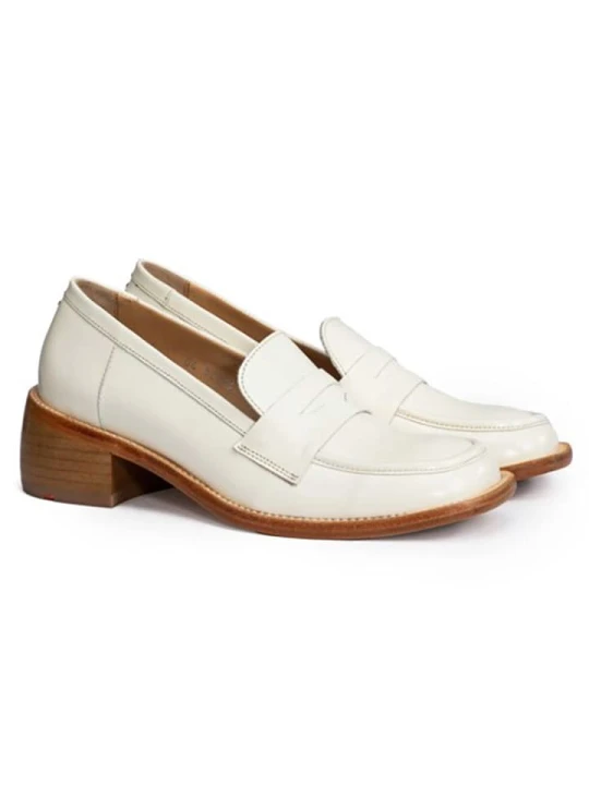 Zdjęcie produktu LLOYD Skórzane slippersy w kolorze kremowym rozmiar: 39