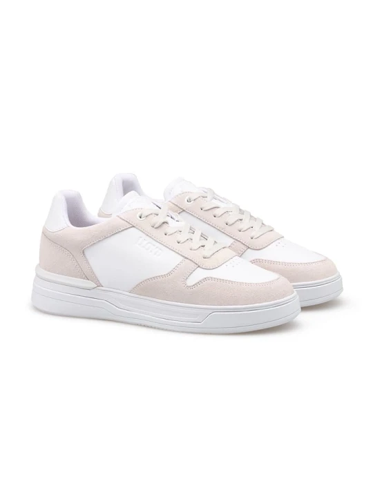 Zdjęcie produktu LLOYD Skórzane sneakersy w kolorze biało-beżowym rozmiar: 42