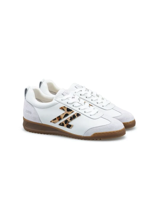 Zdjęcie produktu LLOYD Skórzane sneakersy w kolorze białym rozmiar: 38