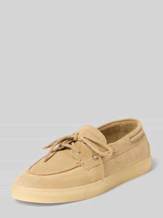 Zdjęcie produktu Loafer z detalem z logo Copenhagen Piaskowy
